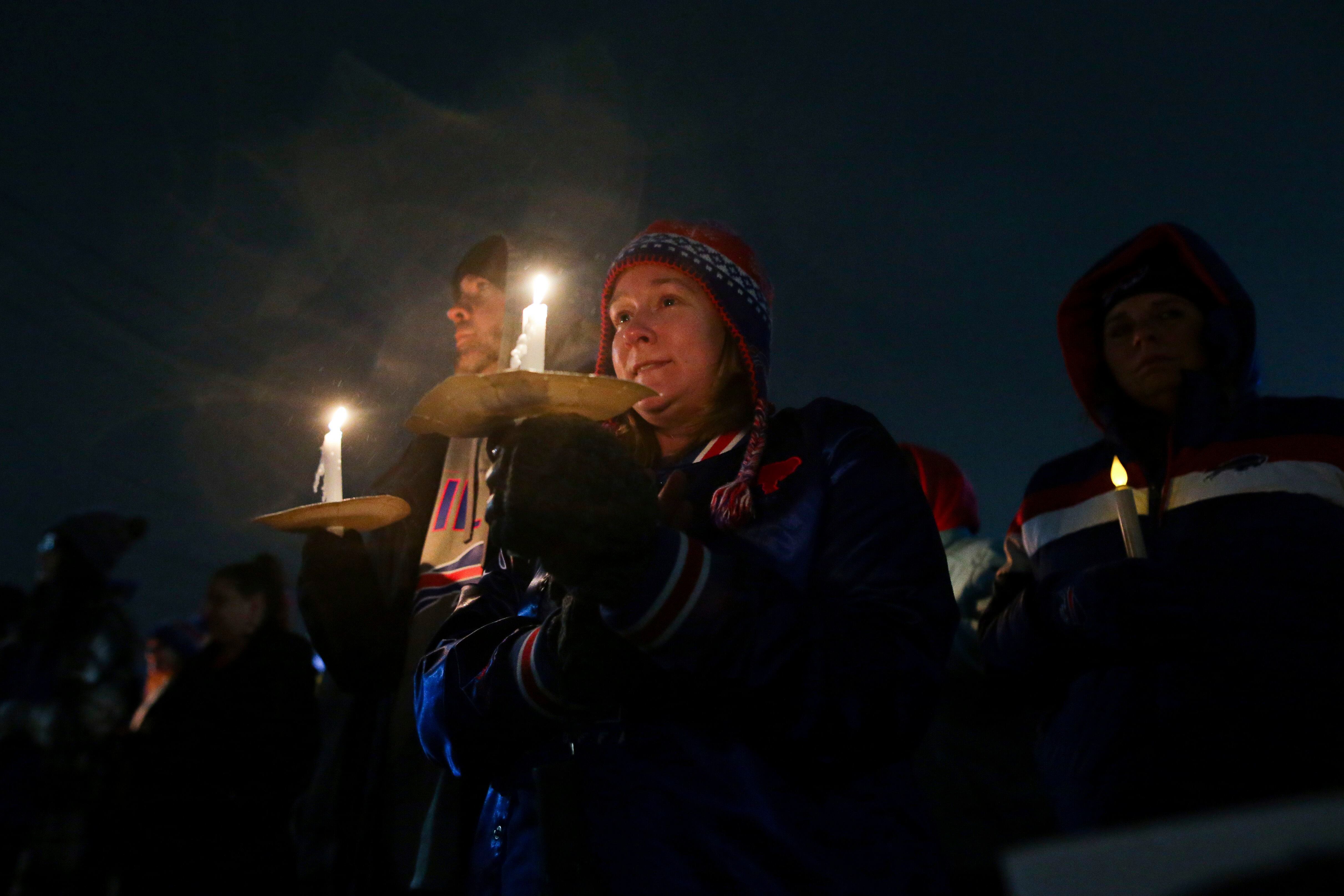 Collapse of Bills' Hamlin deepens Buffalo's anguish, resolve