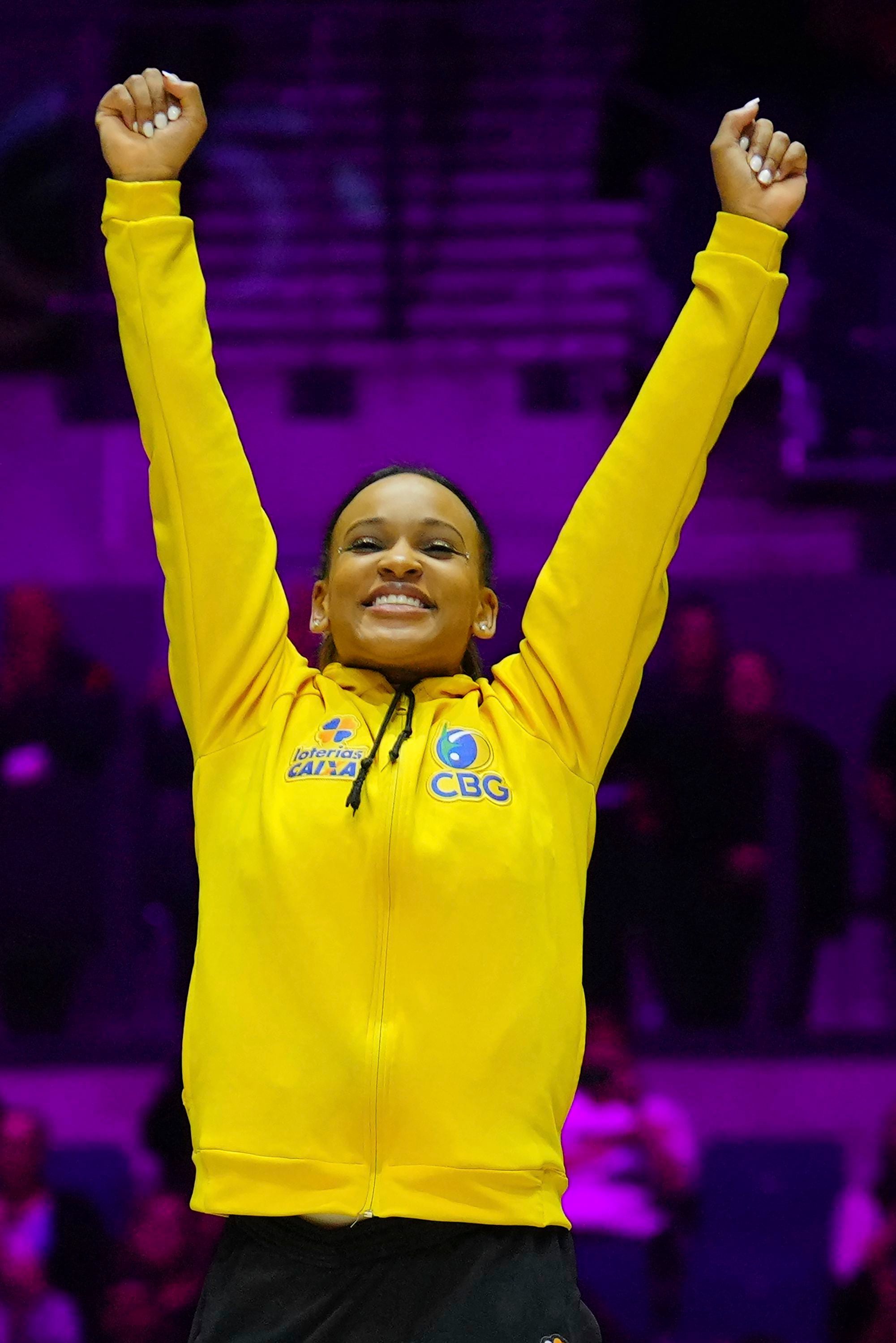 Brazil women's gymnastics team wins first world champs medal with matriarch  on hand - NBC Sports