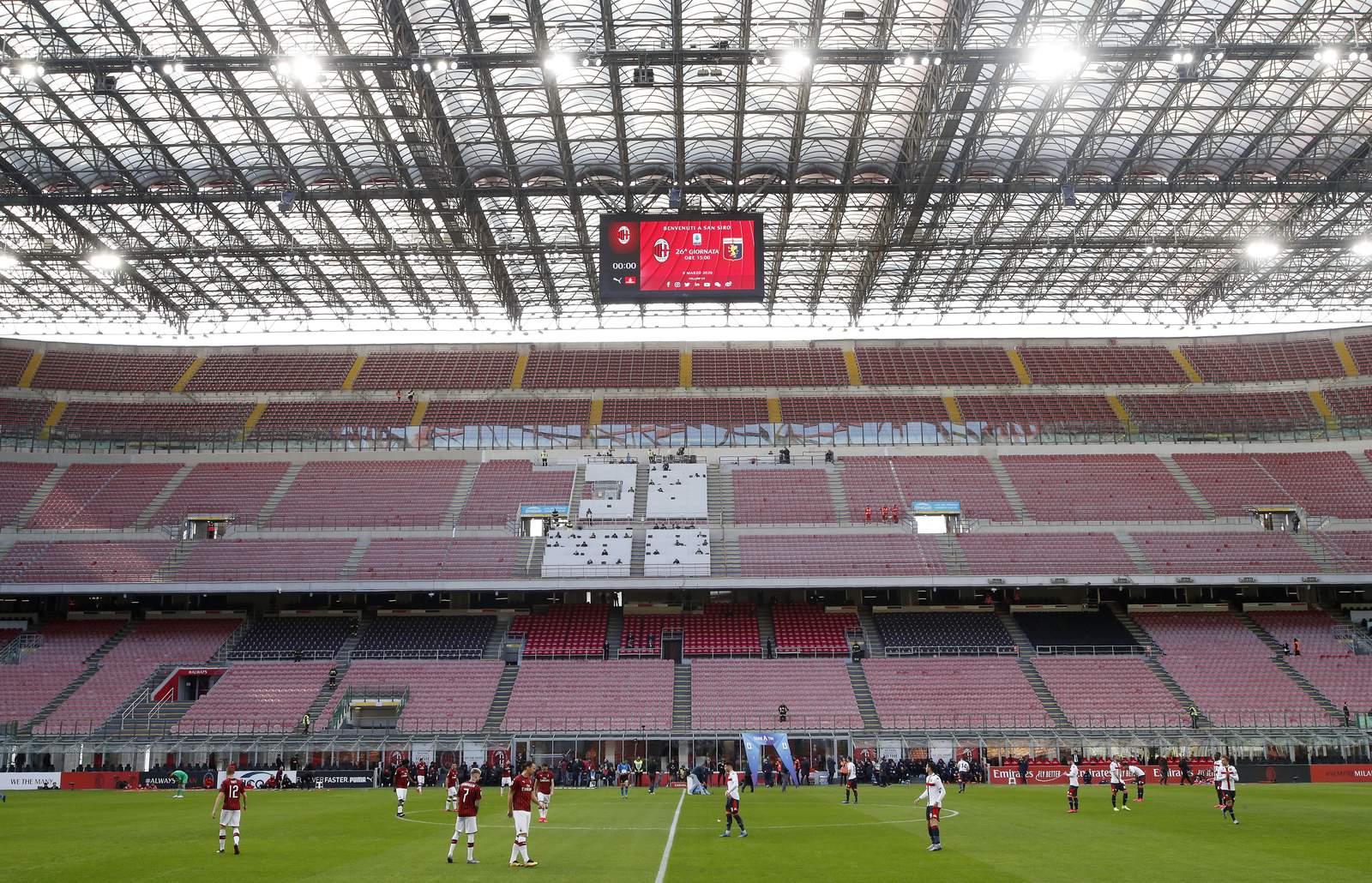 Sporting Events In Italy To Be Halted Because Of Virus