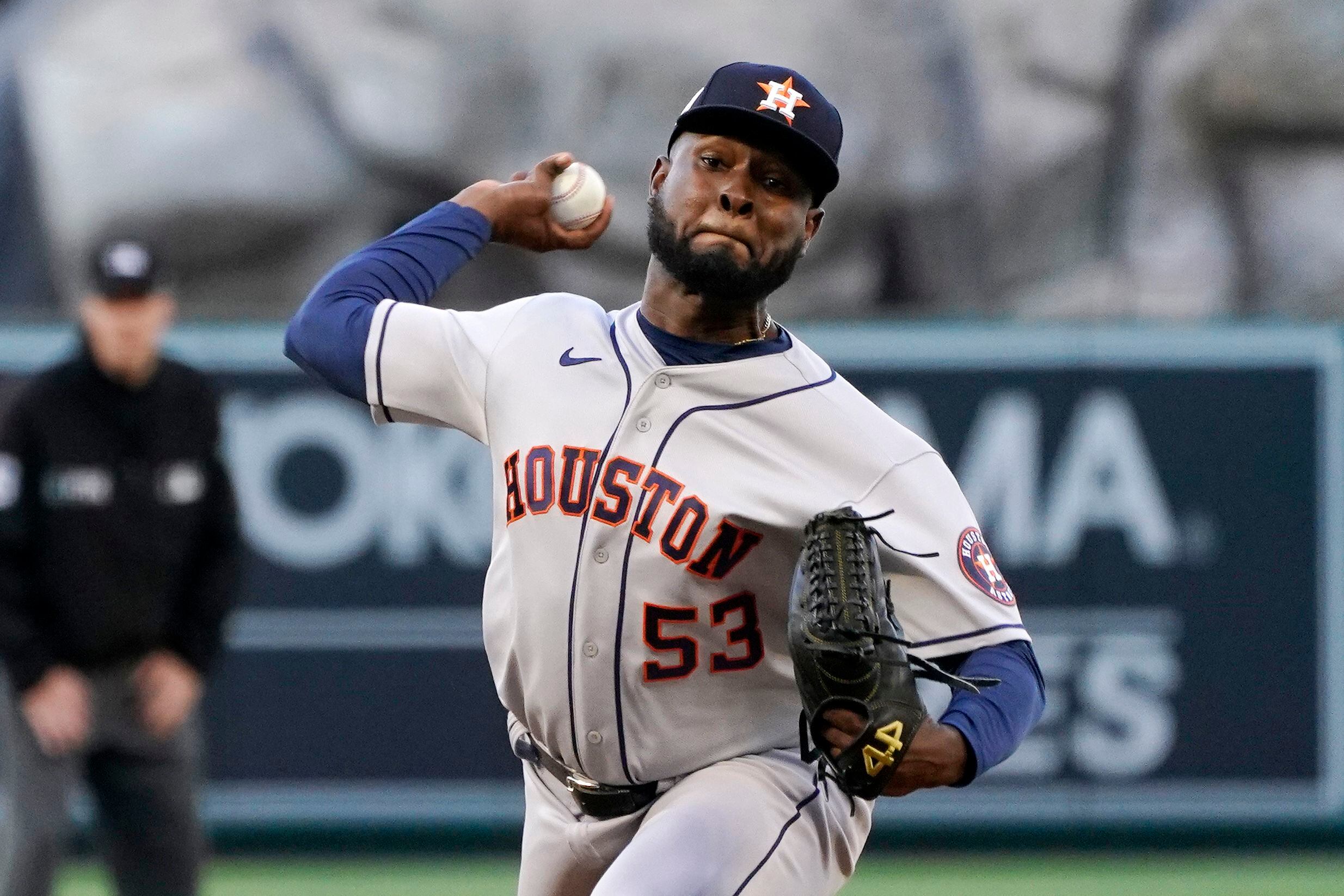 Yuli Gurriel 2022 Postseason Game-Used Hat - Size 7 1/8