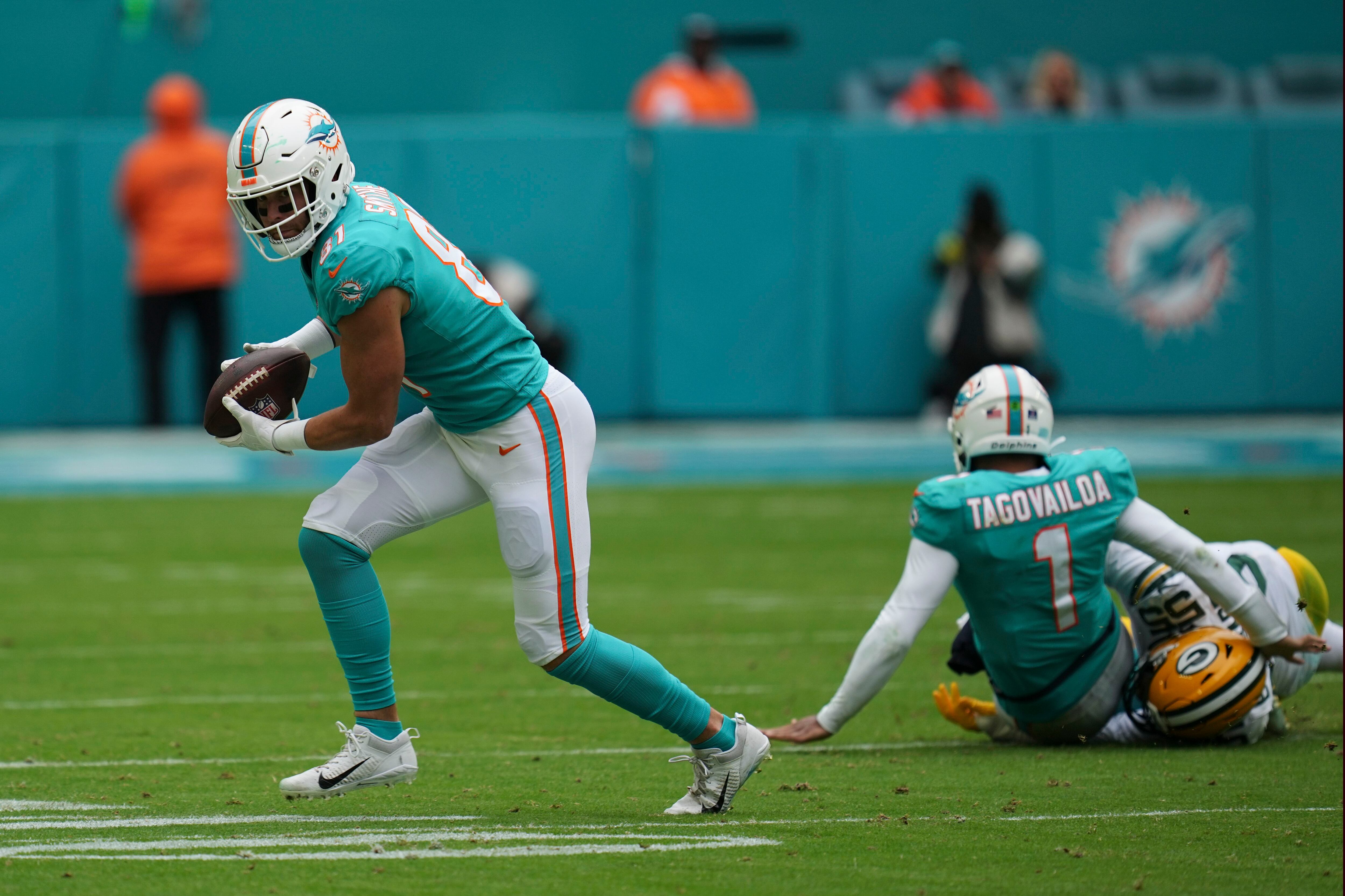 Miami Gardens, Florida, USA. 4th Nov, 2018. Miami Dolphins players