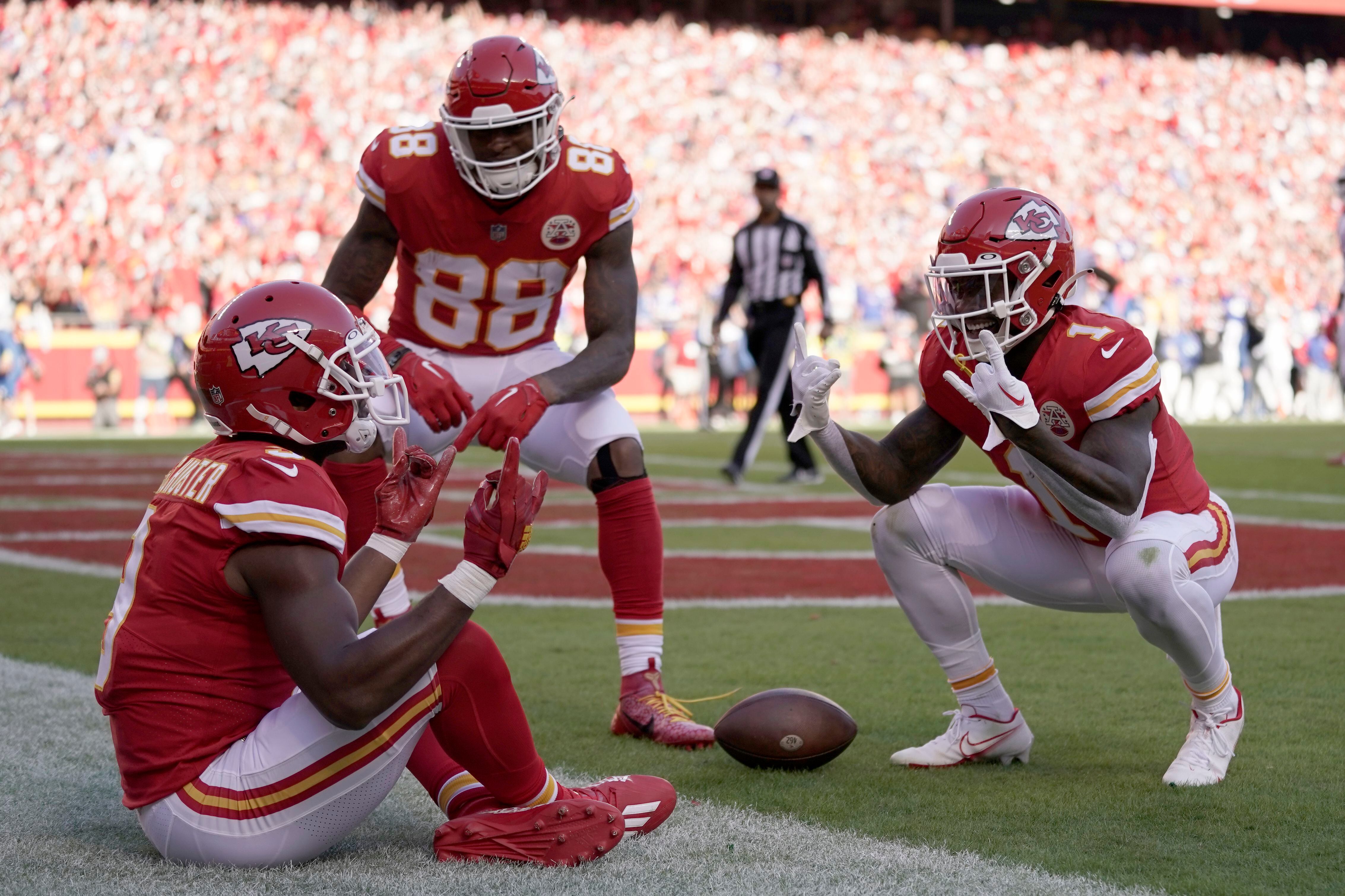 RASHAD FENTON PICKS OFF JOSH ALLEN - The Kansas City Chiefs