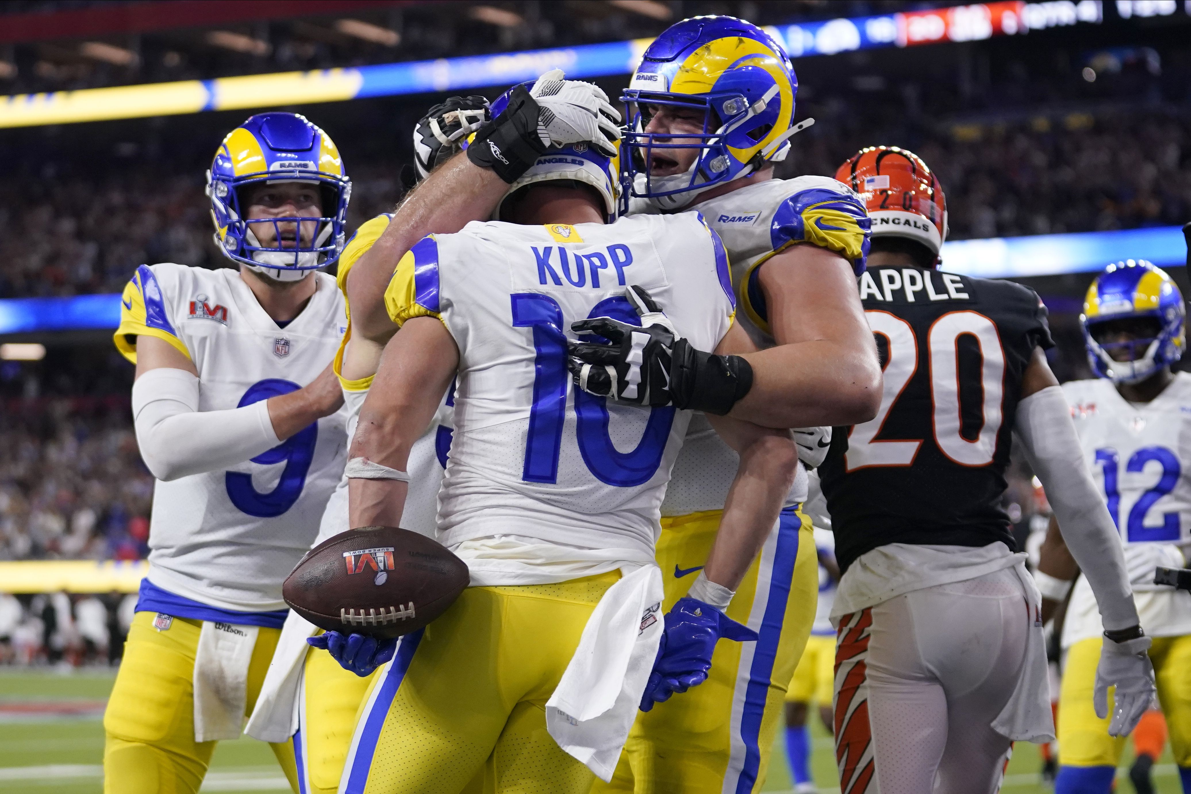 How did you celebrate the moment AD stopped Joe Burrow and Rams became  Super Bowl 56 Champs? : r/LosAngelesRams