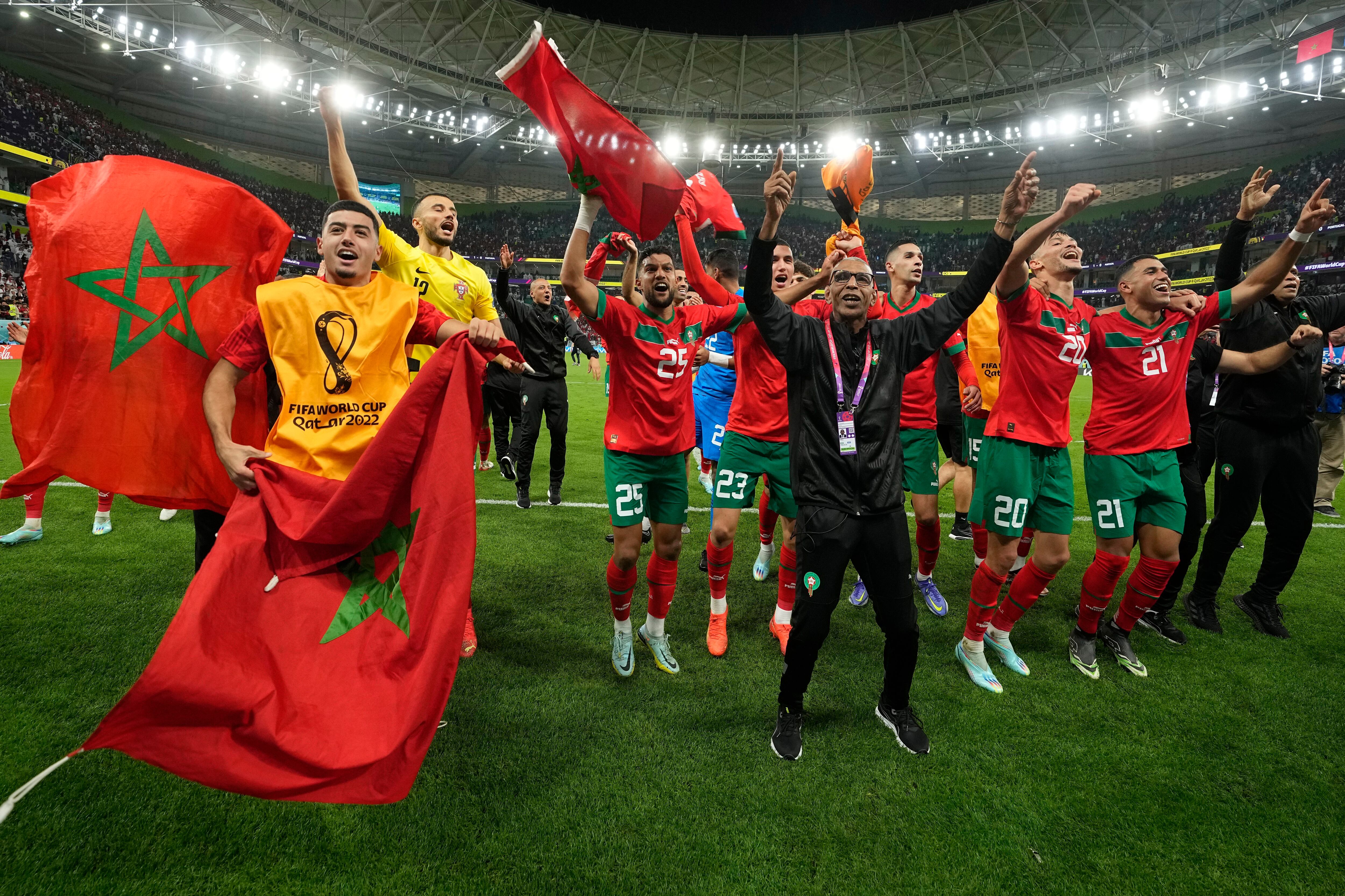 FIFA World Cup 2022: Why Morocco is waving the Palestinian flag