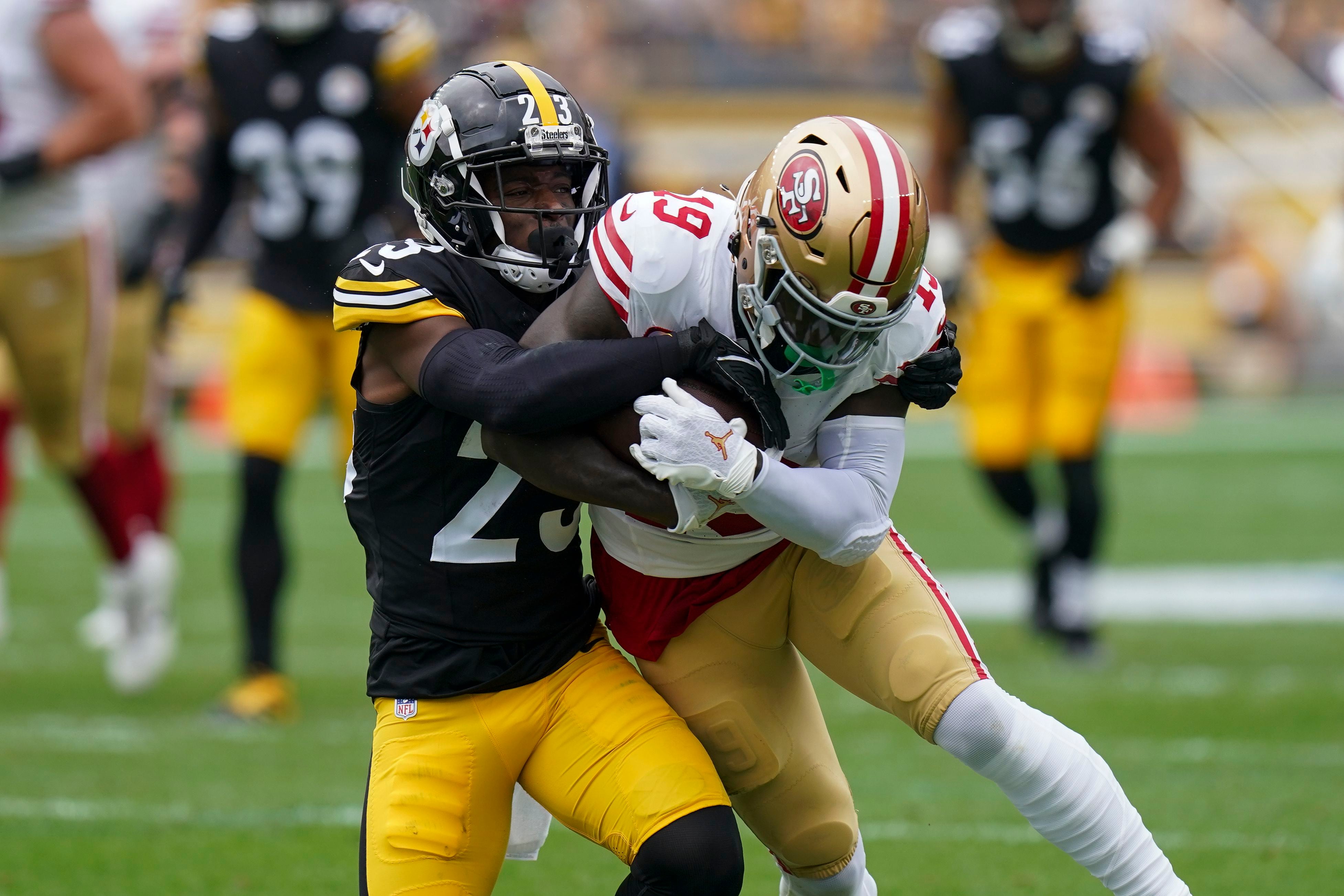 Purdy throws 2 TDs in return from elbow surgery; 49ers drill Steelers 30-7  in season opener