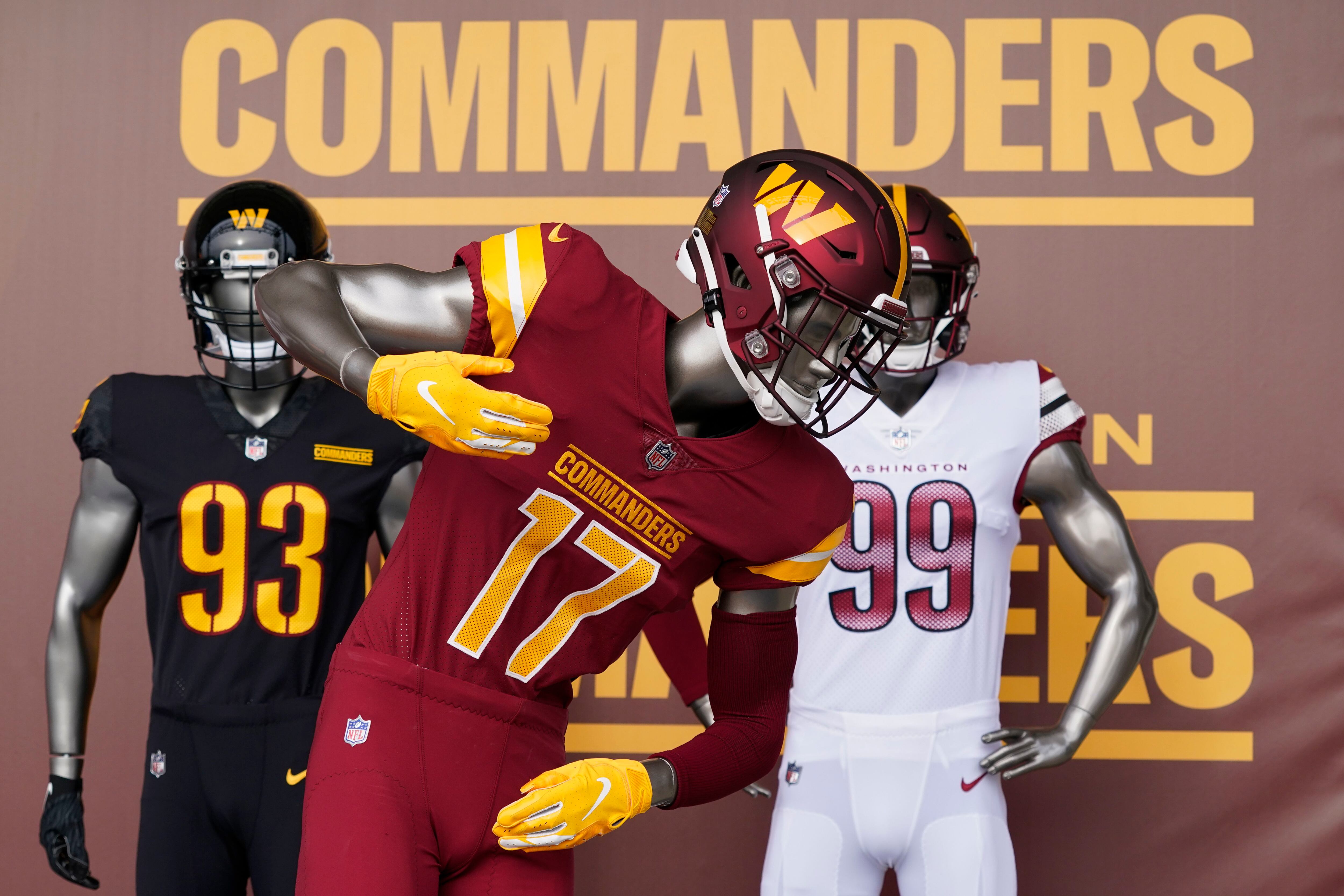 The Washington Commanders release their home jersey schedule - Hogs Haven