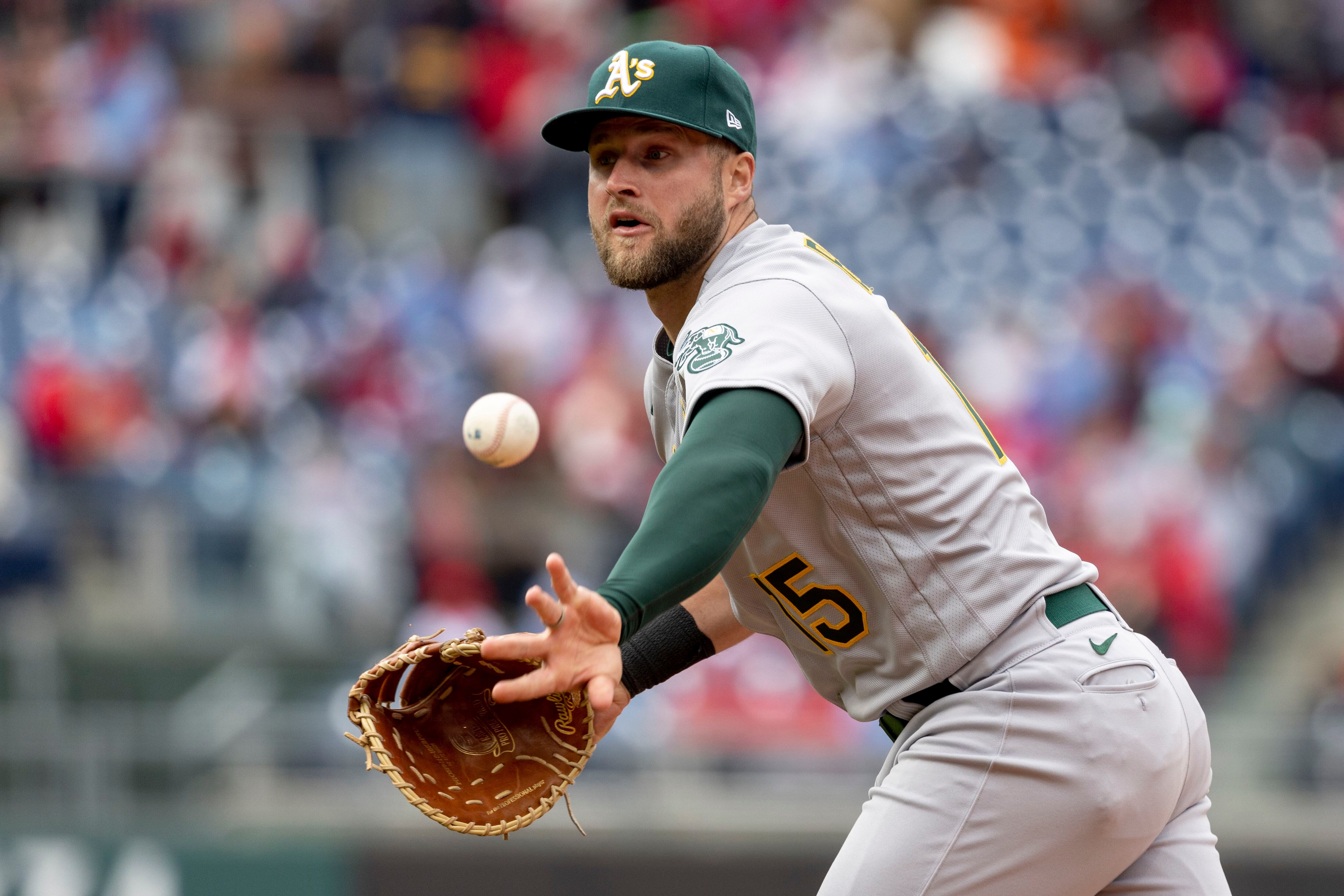 Athletics lose RHP Lou Trivino for season after shower fall