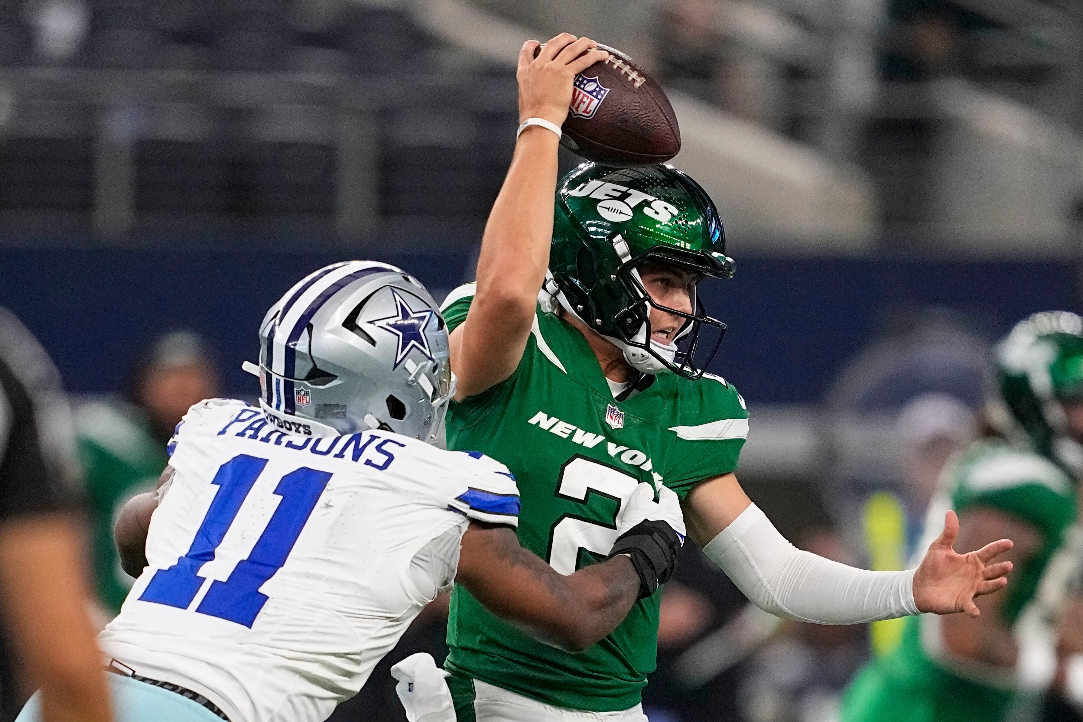 Prescott has 2 TDs, Wilson 3 picks in 1st start after Rodgers