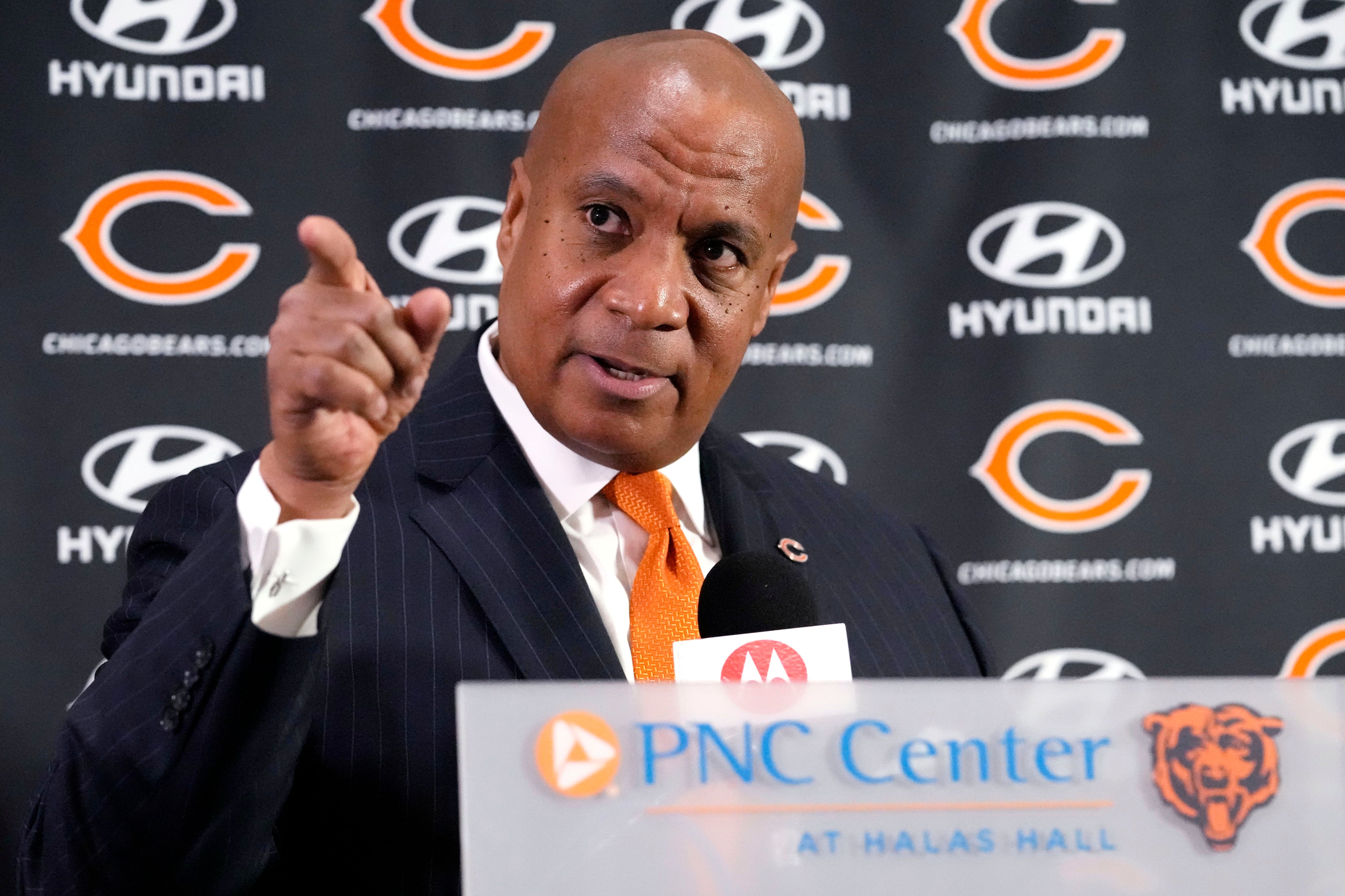 I'm here to change the culture': Five takeaways from new Bears President  Warren's introductory news conference