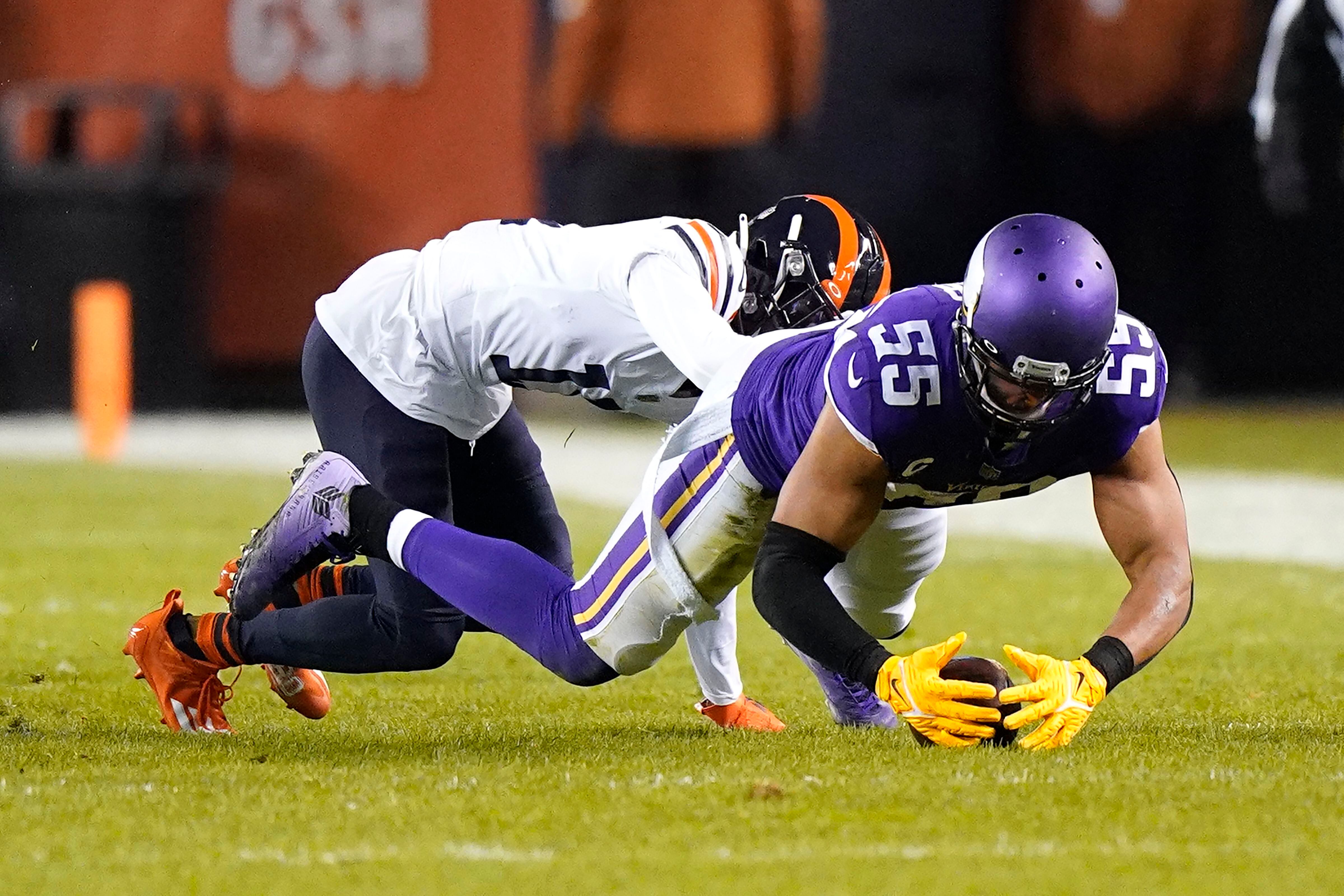 Vikings beat Bears 17-9 as penalties, mistakes hurt Chicago