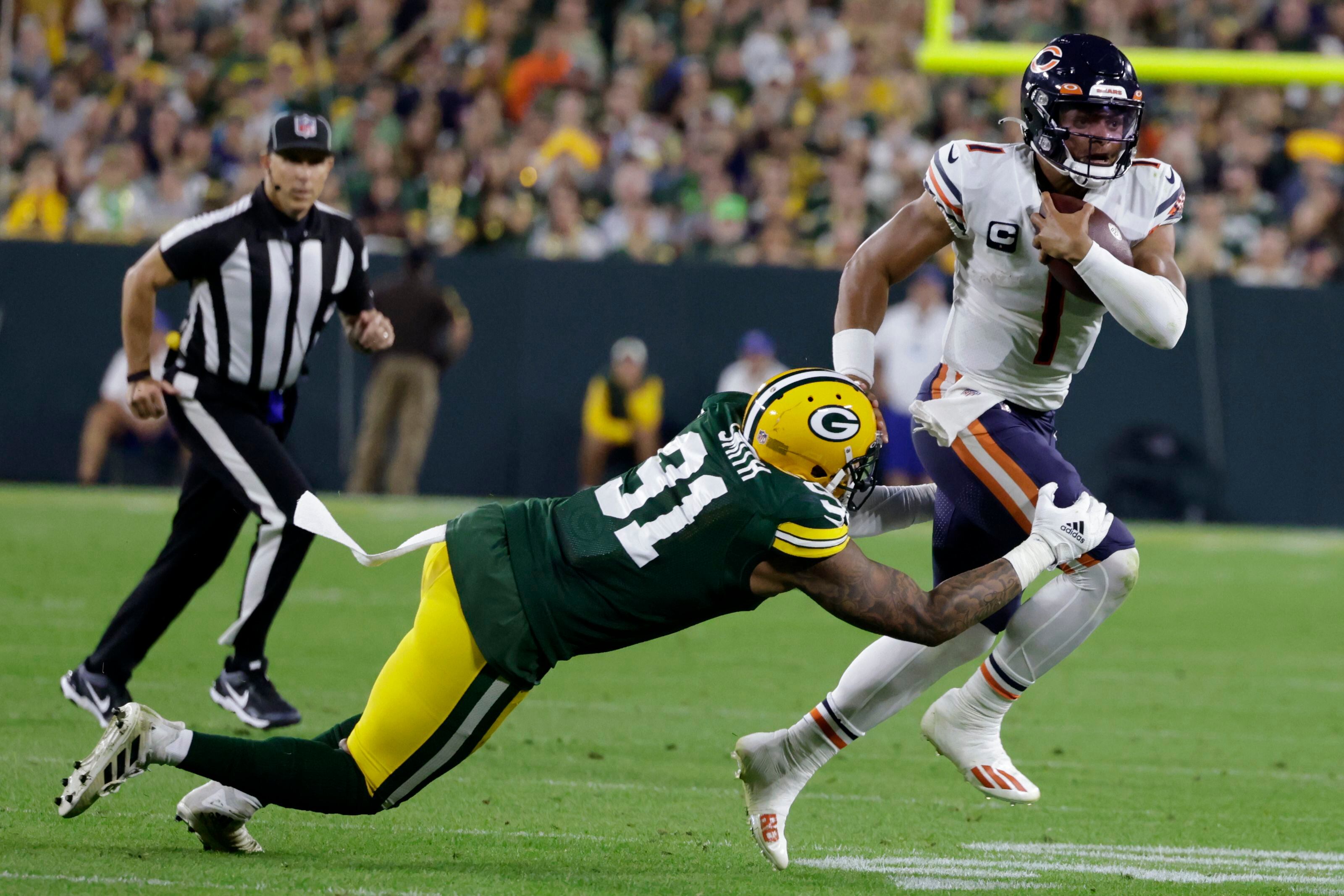 Packers lean heavily on emerging AJ Dillon in victory over Bears