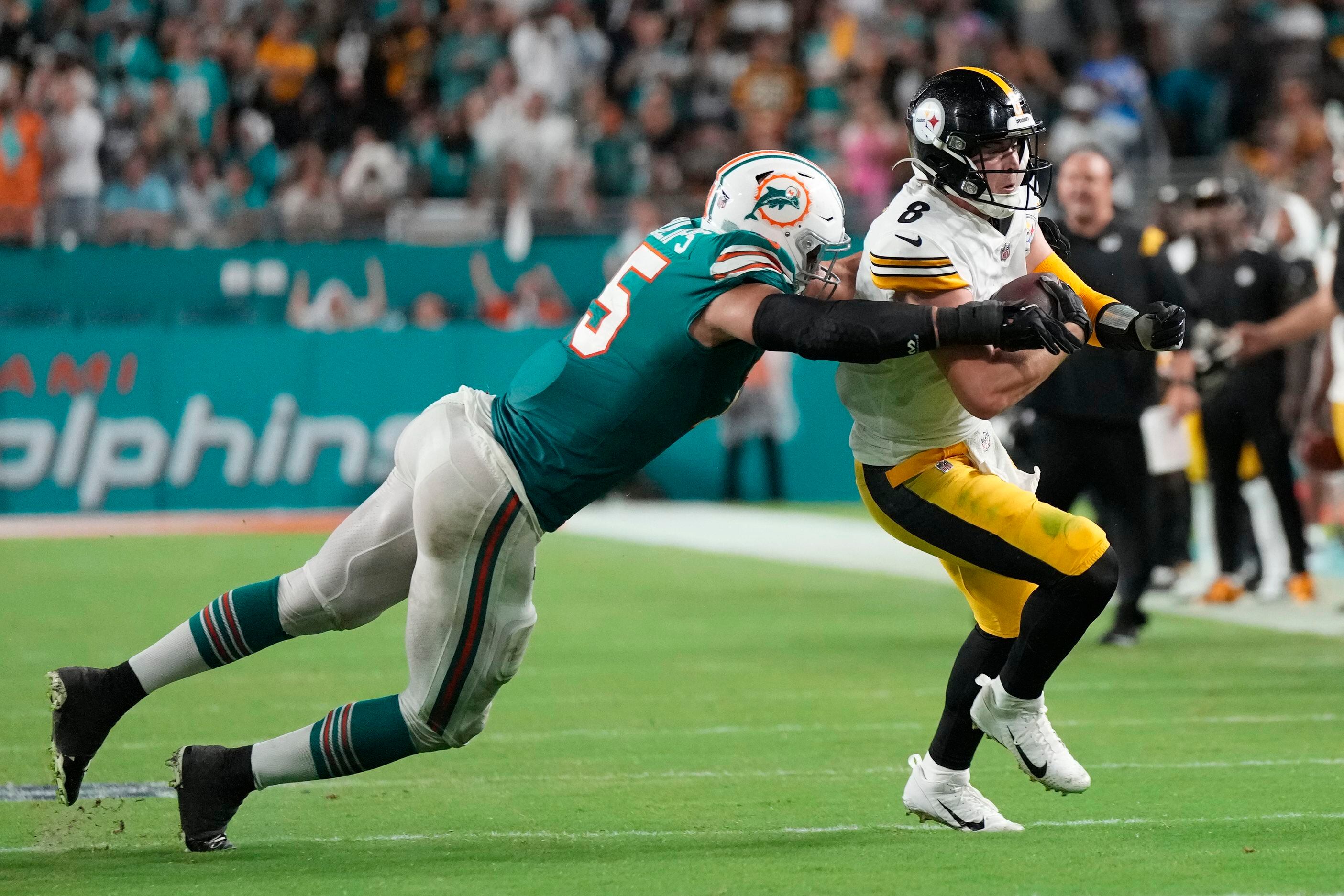 Tua Tagovailoa, Dolphins survive scoreless 2nd half to beat Steelers