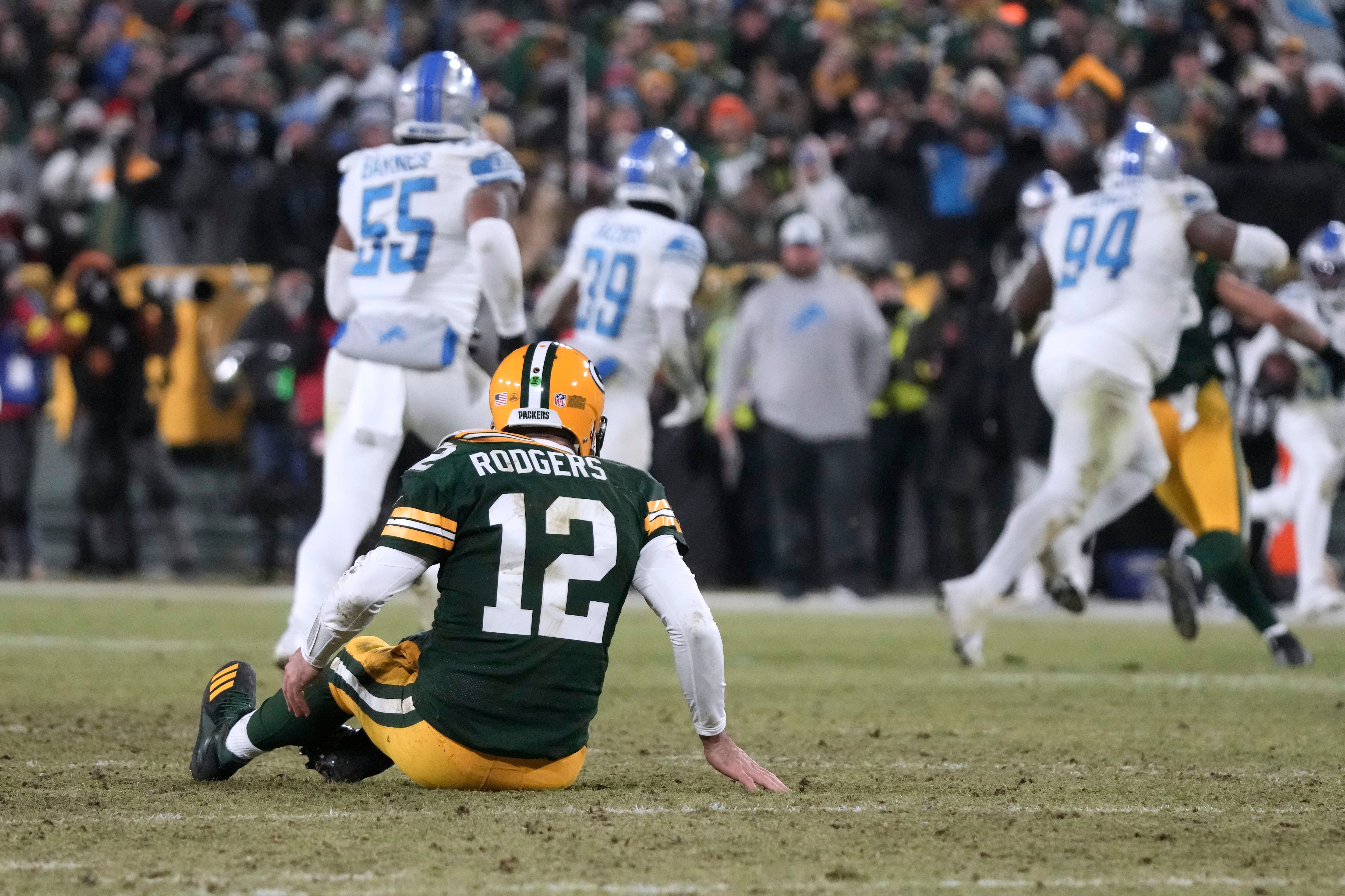 Aaron Rodgers 39 Yard Touchdown Pass to Christian Watson