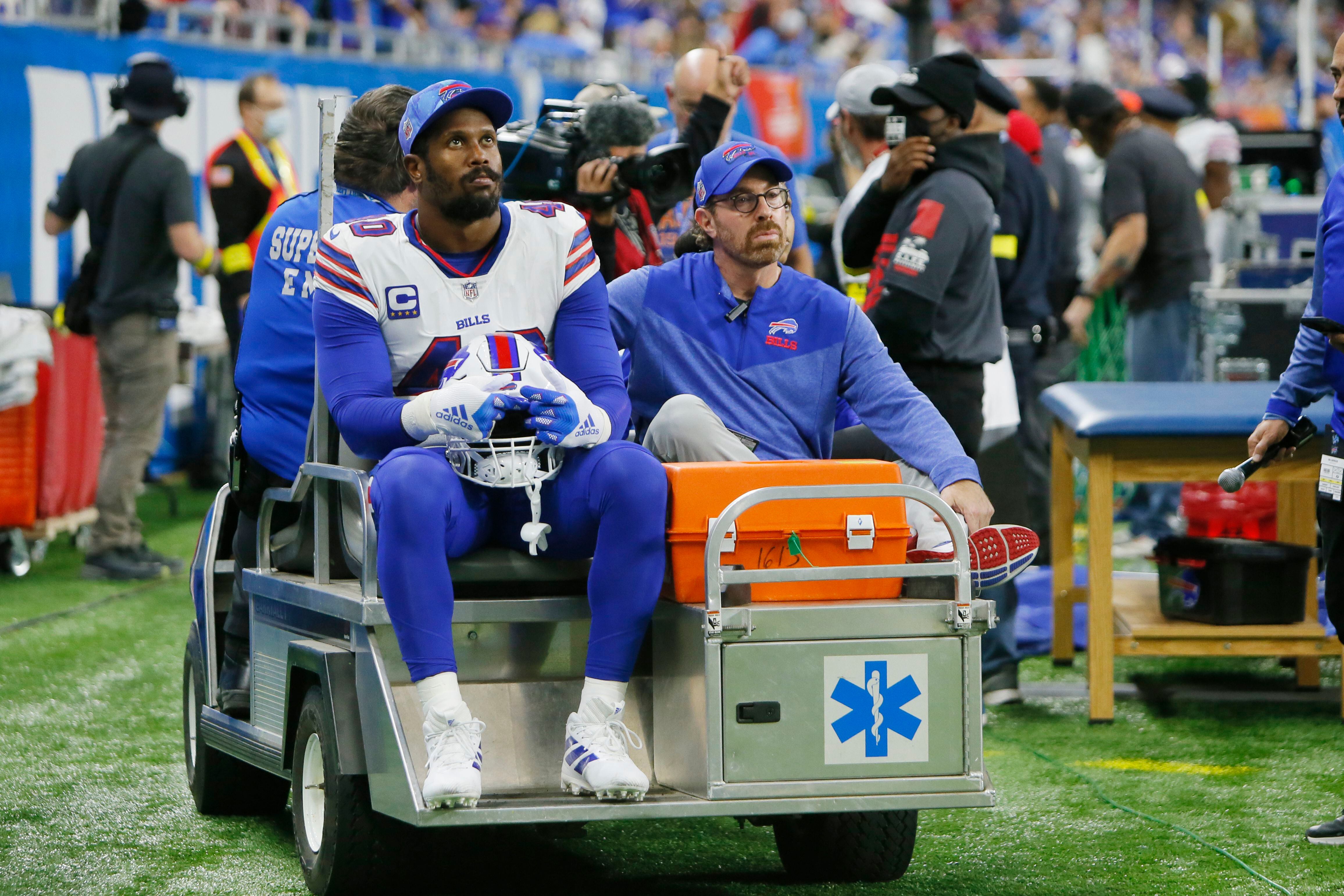 Bills safety Micah Hyde to miss rest of 2022 season with neck injury