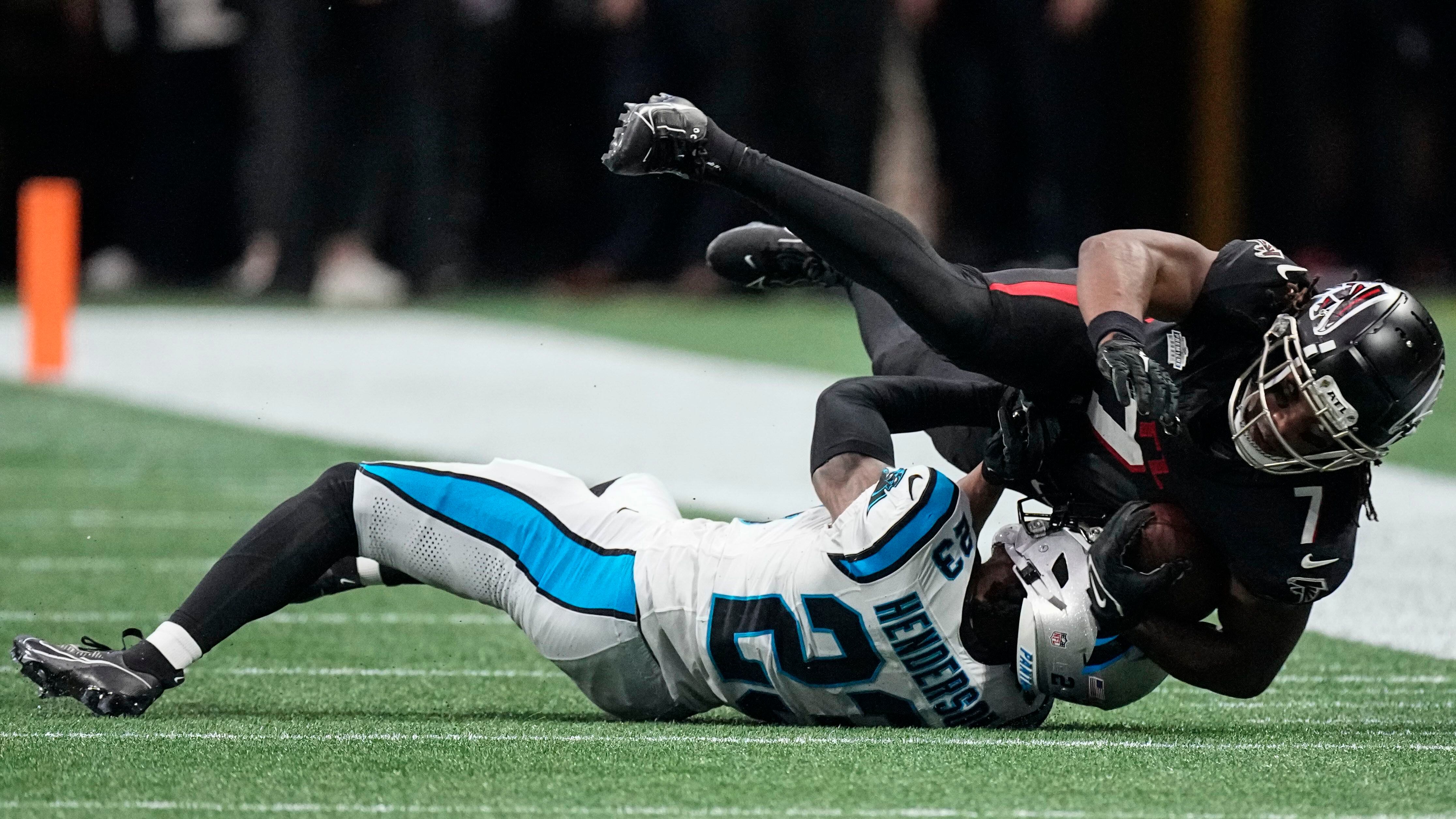 Panthers down Falcons Thursday night