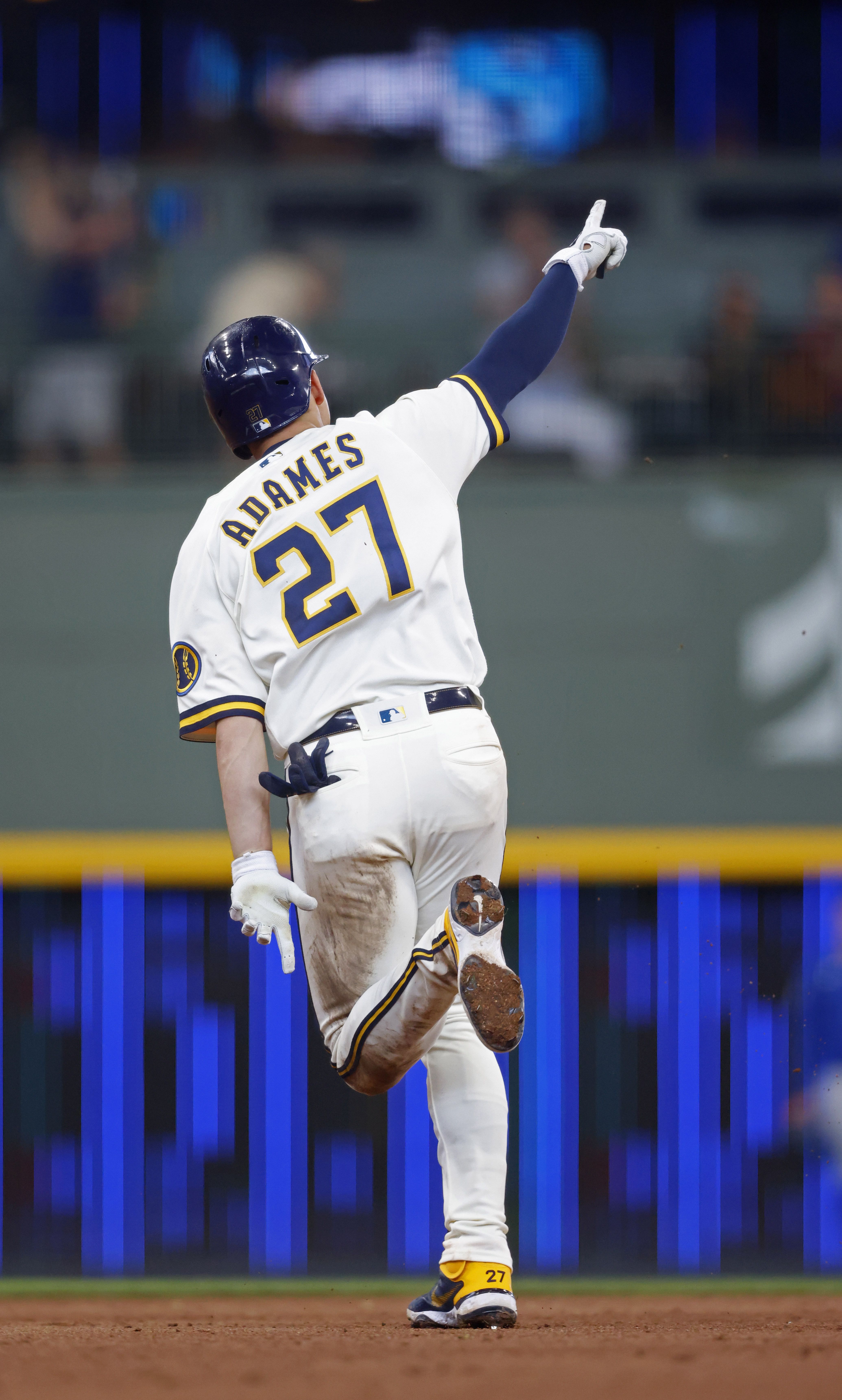 Talkin' Yanks on X: Brewers shortstop Willy Adames was PUMPED